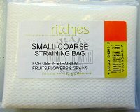 Coarse Straining Bags small & Large for Home Brewing