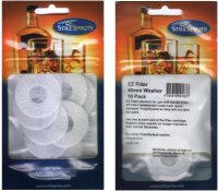 EZ Inline Filter Washer 40mm (Pack of10) Still Spirit