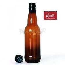 Coopers 24 X 500ml Amber Pet Home Brew Beer Bottles With Screw Caps for sale online 