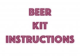 Beer Kit Instructions