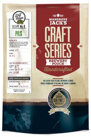 Mangrove Jacks Craft Series Pils Beer Brewing Kit - 40 pts