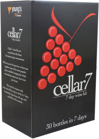 Cellar 7 Spanish Rojo (Riojo) Red Wine Making Kit - 30 bottles