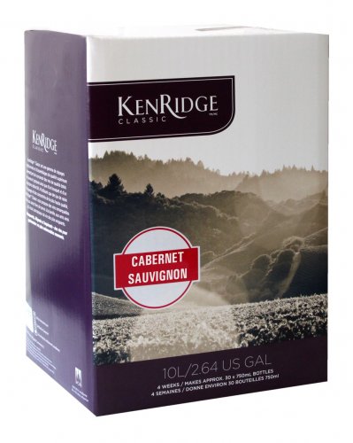 Kenridge Classic Cabernet Sauvignon 10 L Wine Making Kit