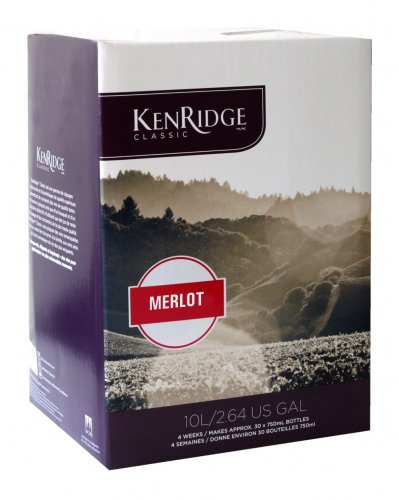 Kenridge Classic Merlot 10 L Wine Making Kit