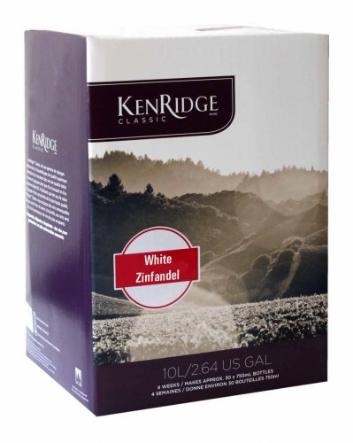 Kenridge Classic White Zinfandel 10 L Wine Making Kit