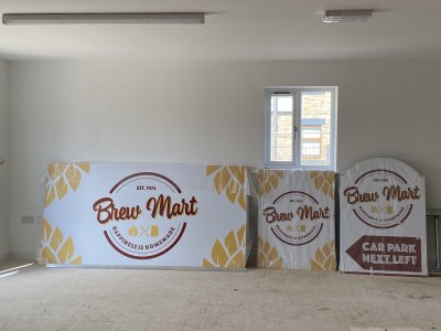 Brew Mart Signs