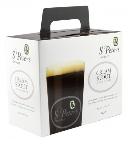 St Peter's Cream Stout  Homebrew Beer Kits - 36pt