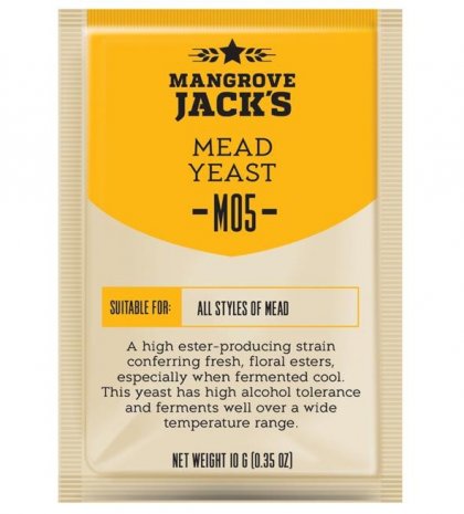 Mangrove Jacks M05 Mead Yeast 10 G