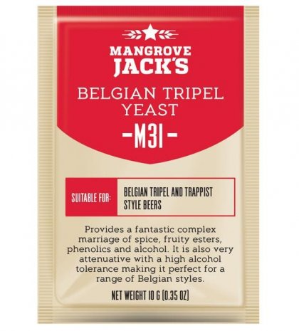 Mangrove Jacks M31 Belgian Tripel Yeast 10g