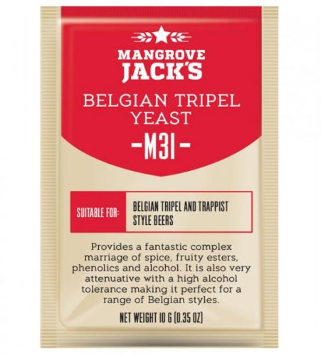 Mangrove Jacks Craft Series M31 Belgian Tripel Yeast - 10G