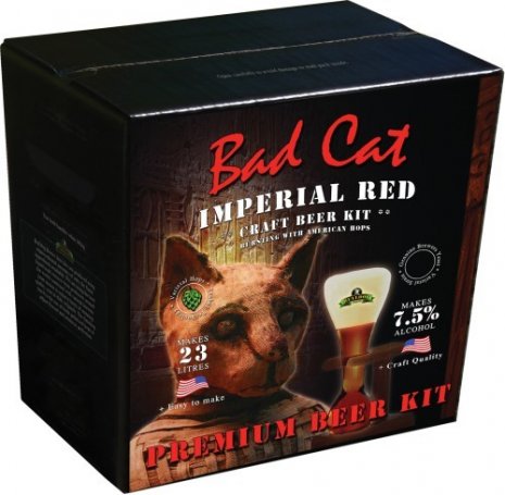 Bulldog Brews Bad Cat Imperial Red Beer Brewing Kit - 40 pt