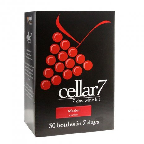 Cellar 7 Italian Red Wine Making Kit - 30 Bottles