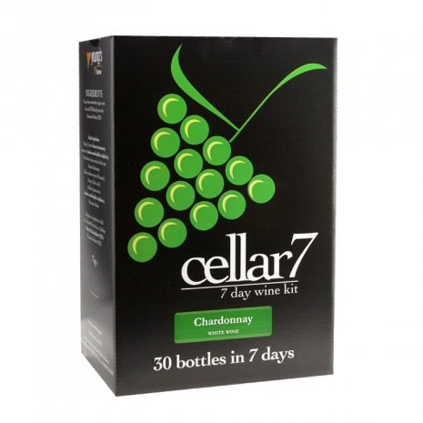 Cellar 7 Chardonnay Wine Making Kit - 30 Bottles