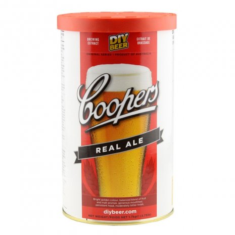 Coopers Real Ale home brew beer making kit 40 pts