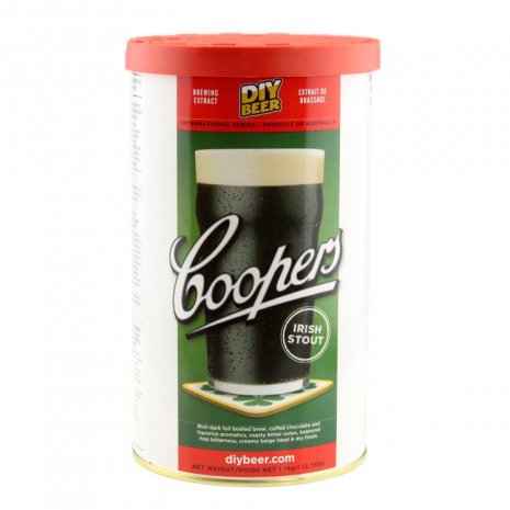 Coopers Irish Stout Home brew Beer Kit - 40pts