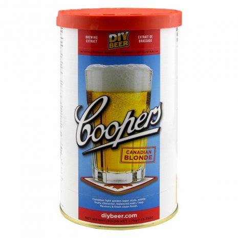 Coopers Canadian Blonde Beer Brewing Kit - 40pts