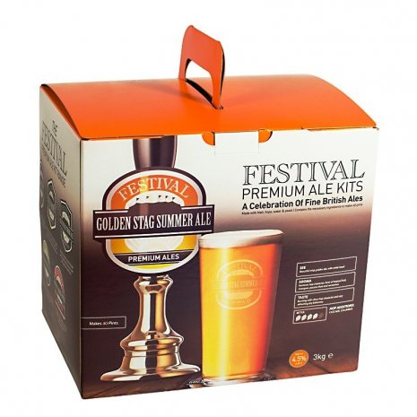 Festival Golden Stag Summer Ale Premium Beer Kit