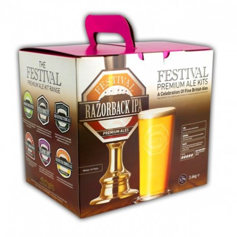 Festival Razorback IPA Beer Kit - 40pts
