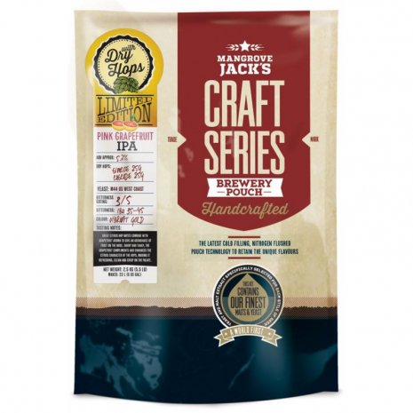 Mangrove Jacks Pink Grapefruit IPA Beer Kit - 40 pts