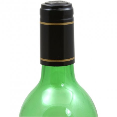 Wine bottle heat shrink caps/seals/sleeves in various colours