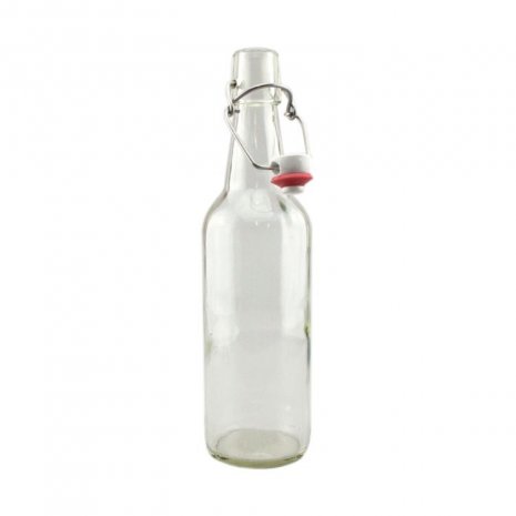Clear Glass Swing Top 500ml / 750ml Bottles