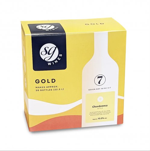 CHARDONNAY SG WINES Gold Wine Kit | Solomon Grundy
