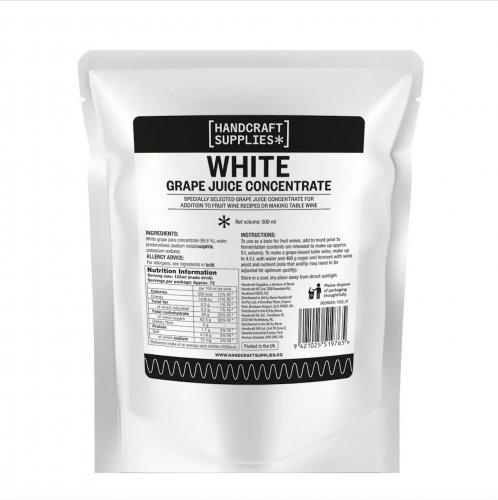 White Grape Juice Co0ncentrate 500ml