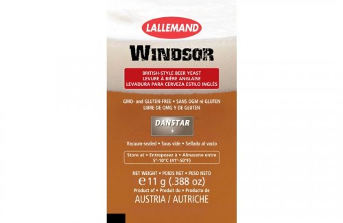 Lallemand Danstar Windsor Beer Yeast 11g