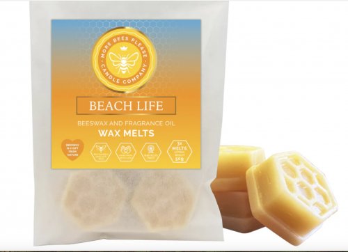 BeesWax Melts  - Beach Life Fragrance