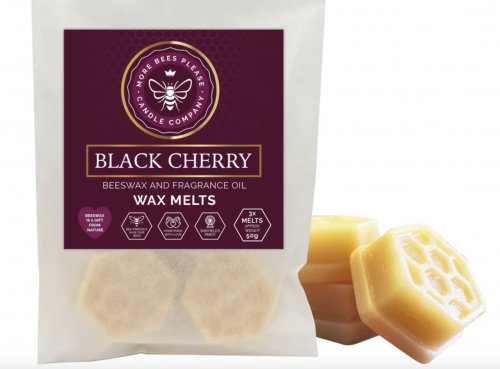 Beeswax Melts - Black Cherry