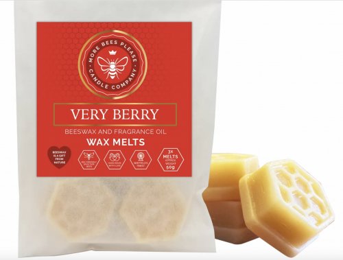 Beeswax Melts - Very Berry