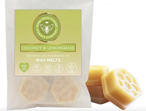 Beeswax Melts - Coconut & Lemongrass