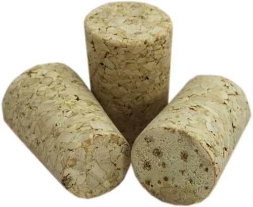 Tapered Natural Wine Corks: single