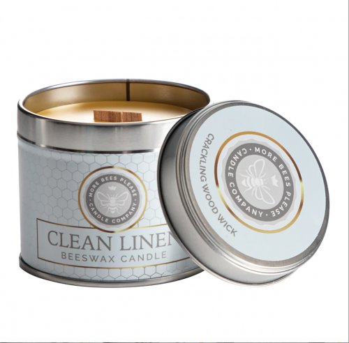 Woodwick Clean Linen Candle