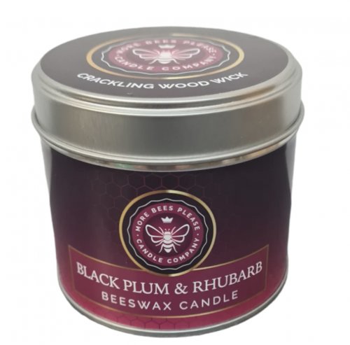 Woodwick Black Plum & Rhubarb