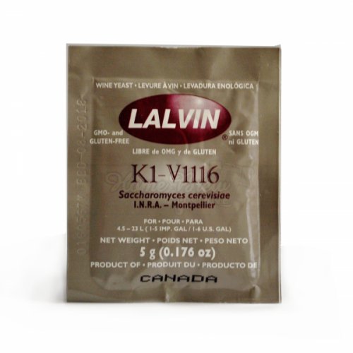 Lalvin All Purpose Wine Yeast (K1-V1116) 5g