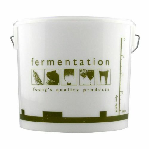 Bucket/Fermentation Bin (22 litre graduated) for Home Brewing: 22L/ 4/5G bucket