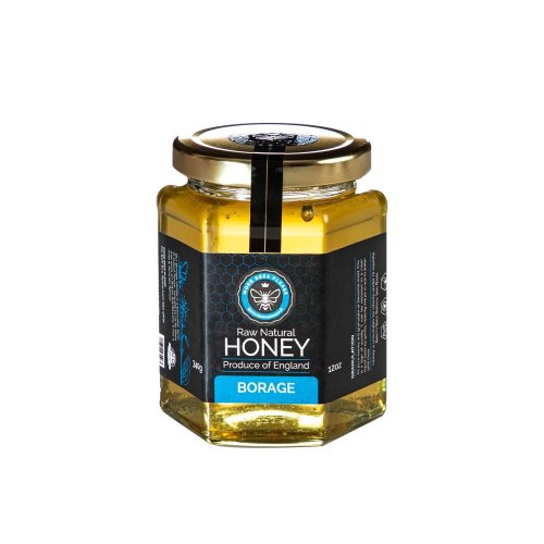 Borage Honey 4oz, 8oz,12oz jars: 4oz