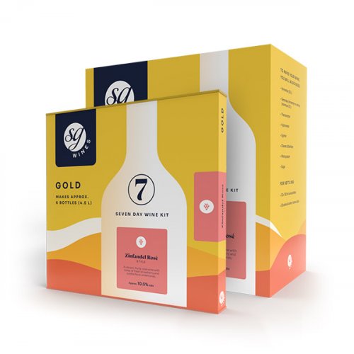 ZINFANDEL ROSE SG WINES Gold Wine Kit | Solomon Grundy: 30 bottle