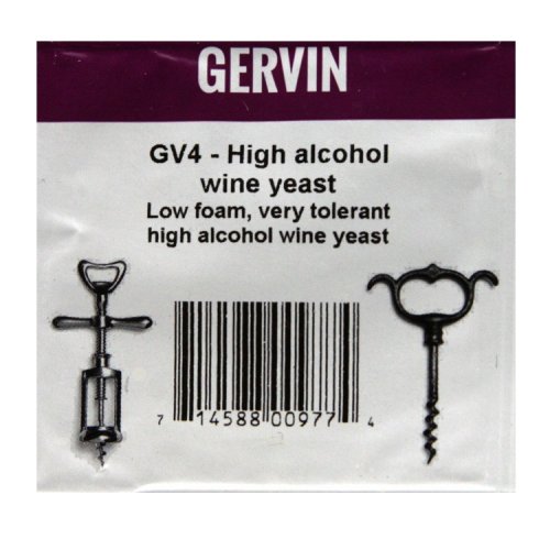 GV4 Gervin High Alcohol Wine Yeast