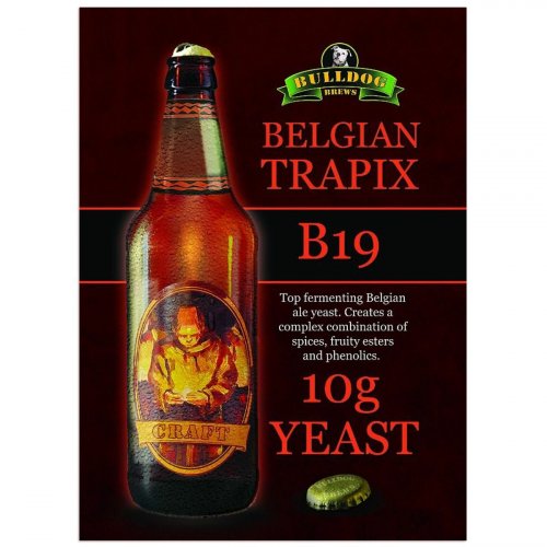 Bulldog B19 Belgian Trapix Craft Series Beer Yeast 10g