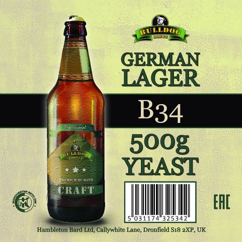 Bulldog B34 German Lager Yeast
