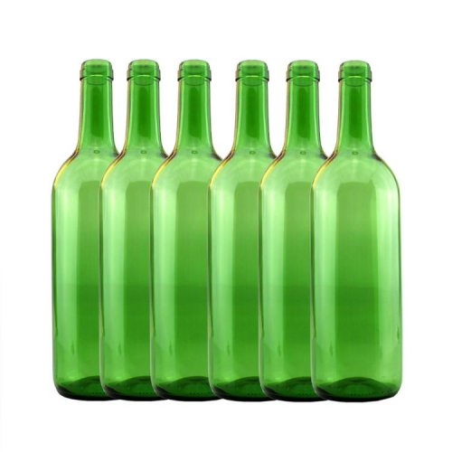 Clear & Green Wine Bottles for Home Brewing 750ml: Clear 750ml wine bottle for homebrew