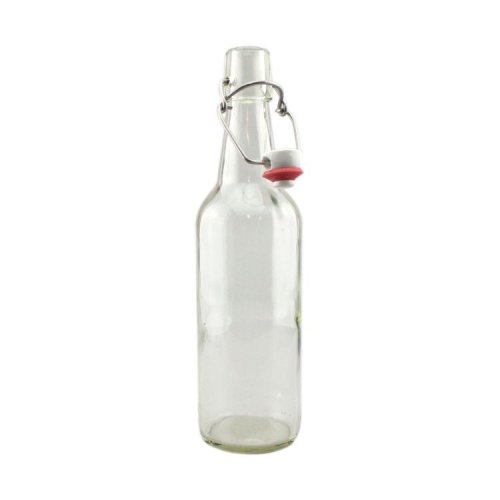 Clear Glass Swing Top 500ml / 750ml Bottles: 750ml Clear Swing Top Bottles