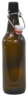 Amber Glass Flip / Clip Top 500ml / 750ml Bottles