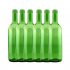 Green 750ml wine bottle for homebrew